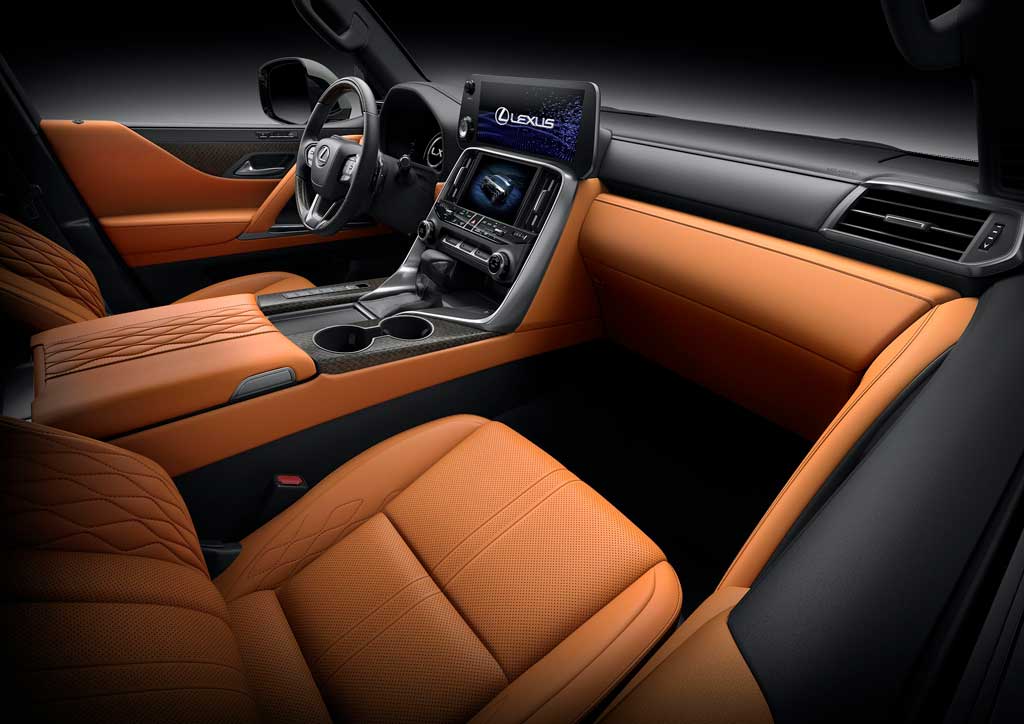 Lexus LX 2022 — люксовый внедорожник (новая платформа и V6)